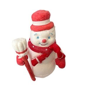 Vintage 18in Tall Frosty The Snowman Christmas Holiday Winter Decor Decorations